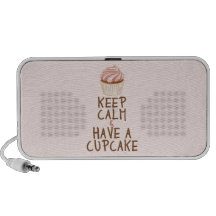 Keep Calm & Have a Cupcake Portable Speaker