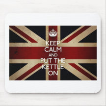 Keep Calm (kettle on) Mousepads