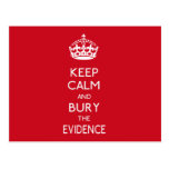 Keep Calm Parody 1 Post Card