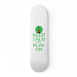 Keep Calm Parody Guitar skateboards
