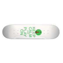 Keep Calm Parody Guitar Skateboard