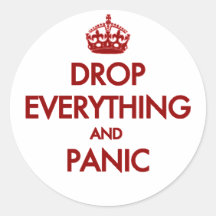 Keep Calm? Pfft! Stickers