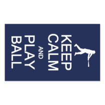 Keep Calm & Play Ball stickers