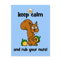 keep calm post card
