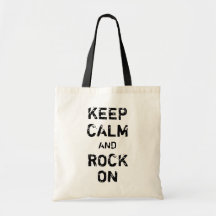 Keep Calm & Rock On Bag