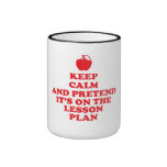 Keep Calm Teachers Mug