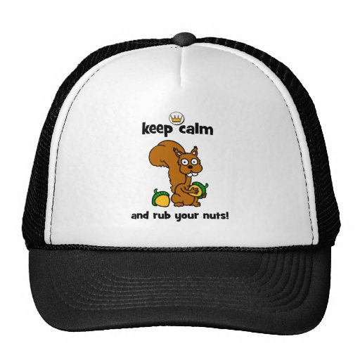 keep calm trucker hat