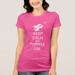 Keep Calm Twinkle On Violin Shirts