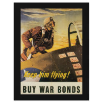 Keep Him Flying World War II Custom Flyer
