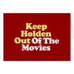 Keep Holden Out Cards