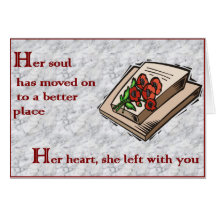 Keep in Your Heart Sympathy Card –C