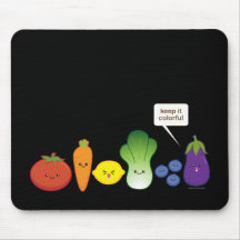 Keep It Colourful (Simple Design) Mousepad