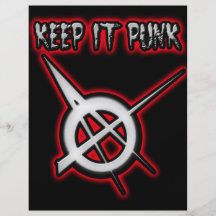 KEEP IT PUNK ROCK FLYER DESIGN
