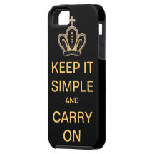 Keep it Simple and Carry On