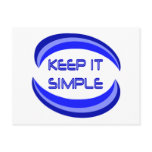 Keep It Simple postcards