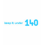 Keep It Under 140 t-shirts