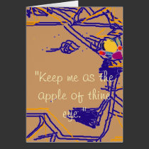 Keep me Abstract cards