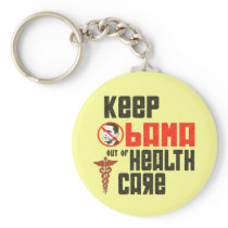 Keep Obama out of Health Care Keychain