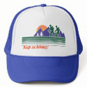 Keep on Hiking hats