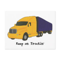Keep on Truckin', truck on post cards