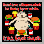 Keep Public Schools Public posters