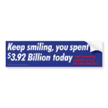 Keep Smiling bumper stickers