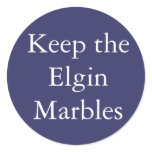 Keep the Elgin Marbles sticker