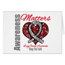 Keep The Faith - Lung Cancer Card
