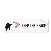 Keep The Peace Bumper Sticker