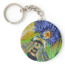 Keep the world sweet Bee Keychain