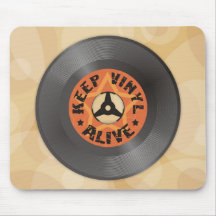 Keep Vinyl Alive Mouse Pads