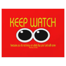 KEEP WATCH - Matthew 24:42 Custom Flyer
