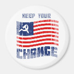 Keep your Change Faded.png Fridge Magnets