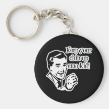 Keep Your Chin Up Emo Kid! Keychain