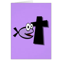 Keep Your Eyes on the Cross Greeting Card