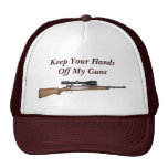 Keep Your Hands Off My Guns Trucker Hat