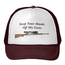 Keep Your Hands Off My Guns Trucker Hat