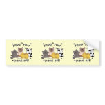 Keep Your Paws Off (cats) bumper stickers