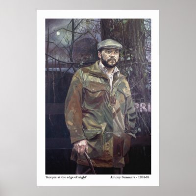 Keeper At The Edge Of Night Posters by AntonySummers