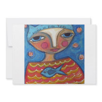 "Keeper of Fish Tales" Invite