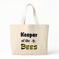 keeper of the bees tote bag