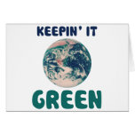 Keeping it green cards