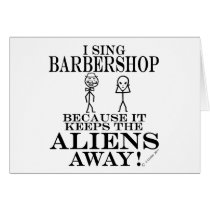 Keeps Aliens Away Barbershop