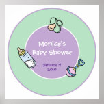 Keepsake Party Poster for Baby Shower posters