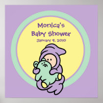 Keepsake Party Poster for Baby Shower