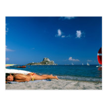 Kefalos Kos Island Kastri Isle Postcard