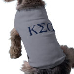 keg frat greek letters drinking tshirt pet clothing