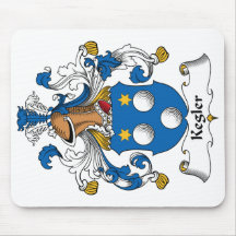 Kegler Family Crest Mousepad