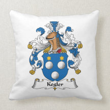 Kegler Family Crest Pillow