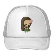 Keilana the Hula Girl Mesh Hat